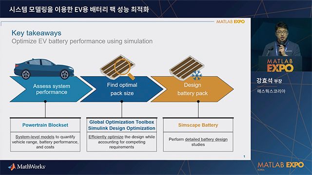 시스템 모델링을 이용한 EV용 배터리 팩 성능 최적화