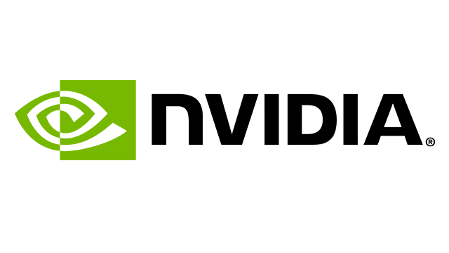 The NVIDIA logo representing an event partner at MATLAB EXPO.